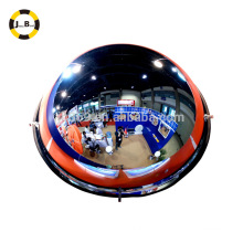Acrylic safety full dome convex mirror 360 degree view